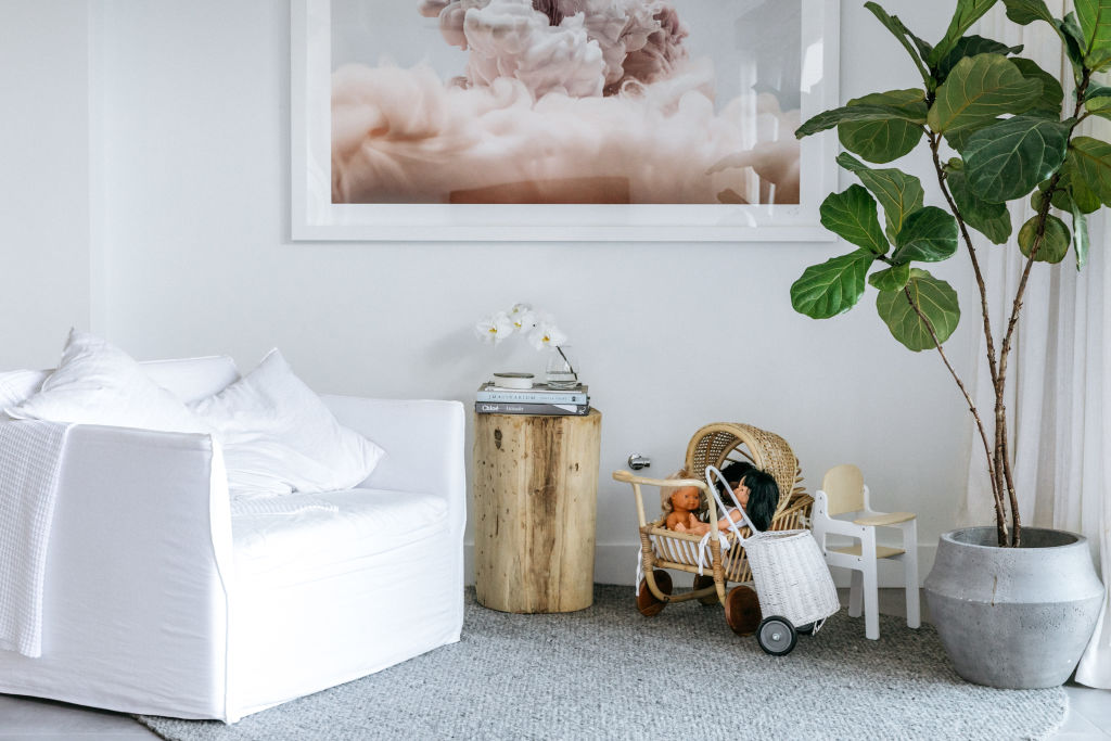 There’s no clutter in the South Coogee home either; just a homely spirit that’s calming and liveable according to King. Photo: Caroline McCredie