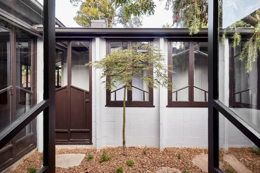 The rooms at Salter House all look on to a central courtyard. Photo: Jack Lovel