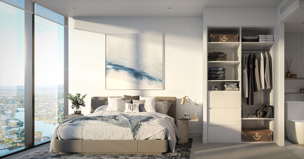 The DBI-designed residences will offer majestic views from nearby beaches to the hinterland.  Photo: Star Residences