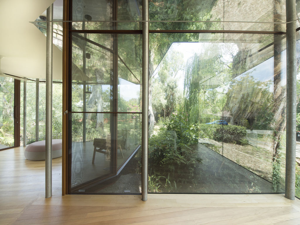 The architect trained as a permaculture landscaper. Photo: John Adam