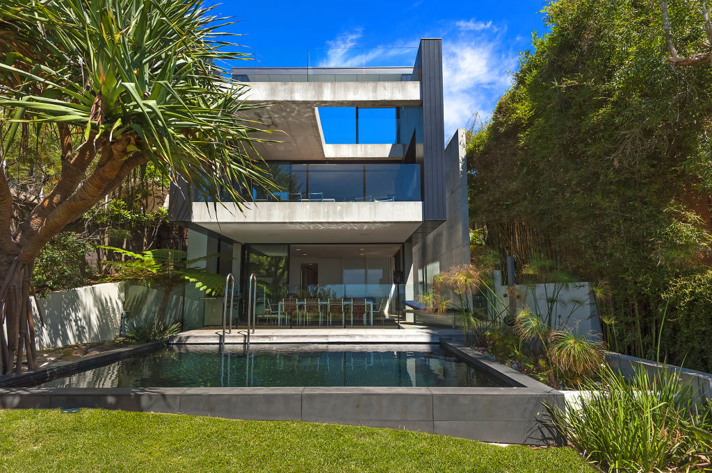 The Alex Popov-designed residence in Whale Beach known as The Hutt has sold for close to its $10.5 million guide.