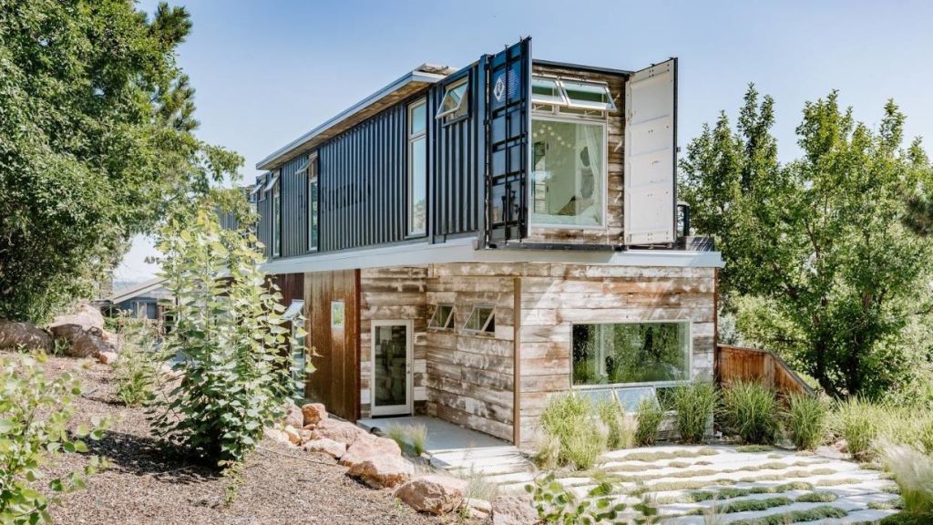 'A work of art: Inside a $4.4m custom-built shipping container house