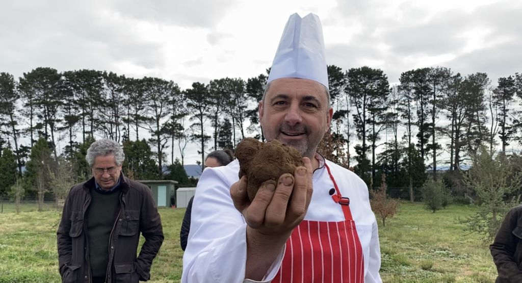 A Christophe Gregoire truffle lover. Photo: Supplied