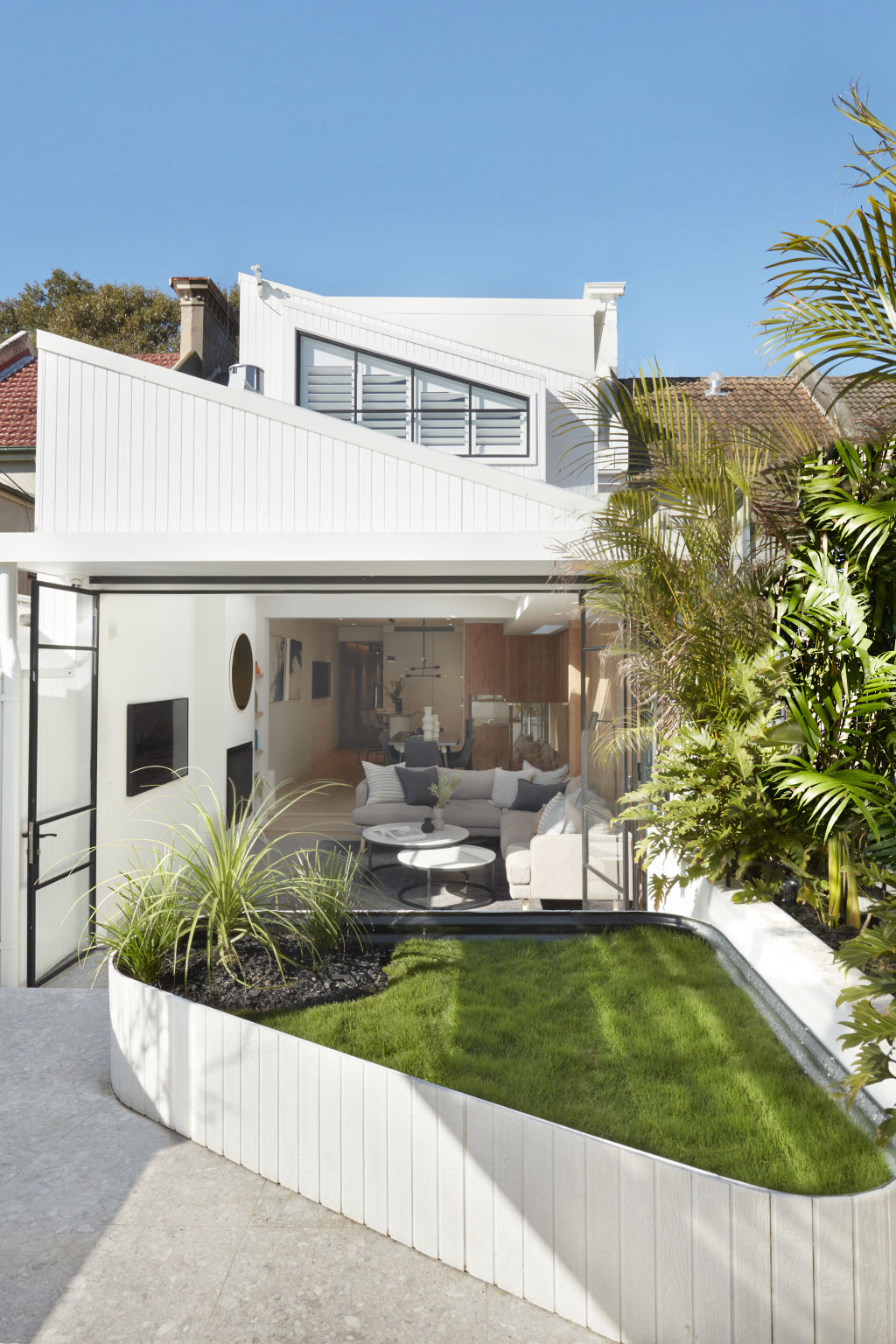 56 Great Buckingham Street, Redfern's renovation was inspired by one of Paddington's top-selling terraces.