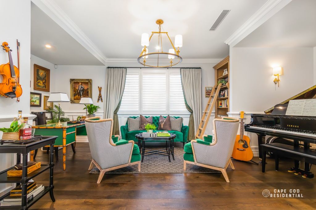 The den, or music room at 70 Joseph Street, Camp Hill. Photo: Cape Cod Residential