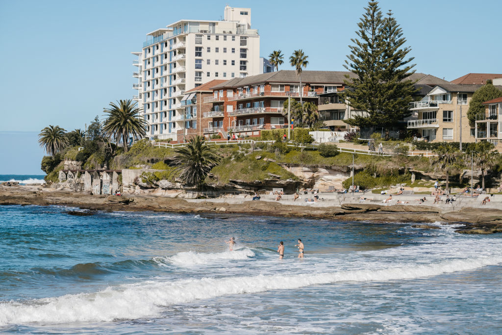 Whilst some coastal suburbs like Bondi have had rent prices decrease, in Cronulla rental prices grew in 2020. Photo: Vaida Savickaite