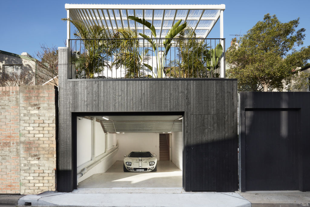 The double tandem garage comes with rare internal access.
