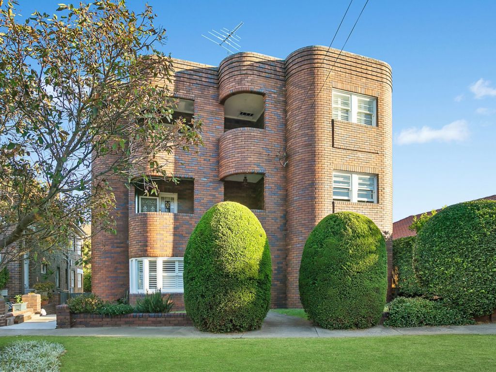 Buyers were drawn to striking architecture of the apartment building. Photo: McGrath Coogee