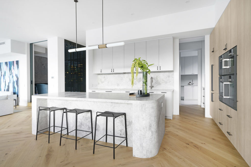 The first thing buyers look at inside is the kitchen. Photo: Marshall White Hawthorn