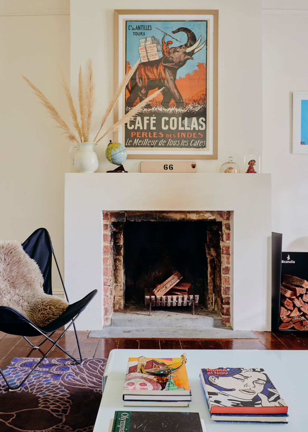 Richelle Hunt's home is a showcase of some of her most special mid-century finds. Photo: Amelia Stanwix Photography