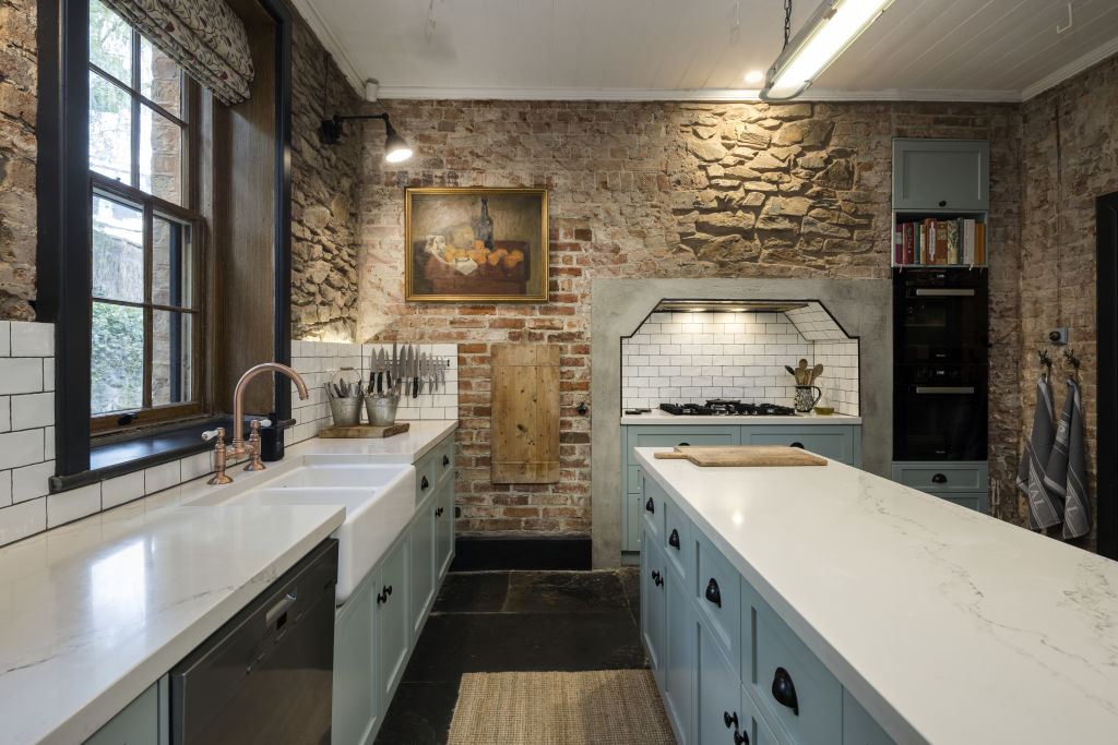 Living with the dust was worth it: the kitchen post-renovation. Photo: Supplied