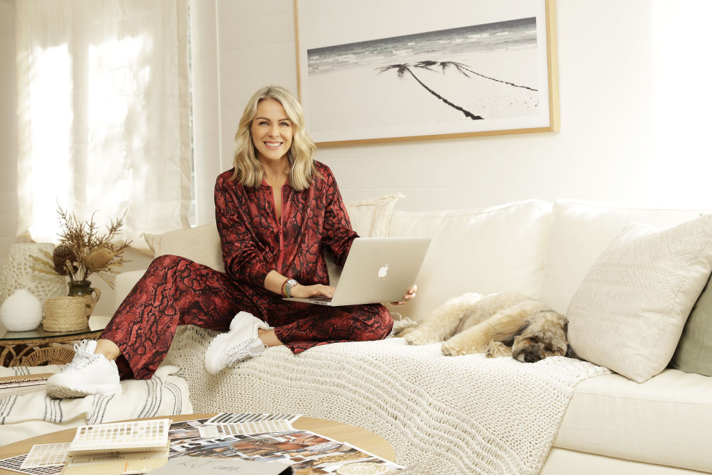 'I don’t mind people walking sand inside': At home with Lorna Jane