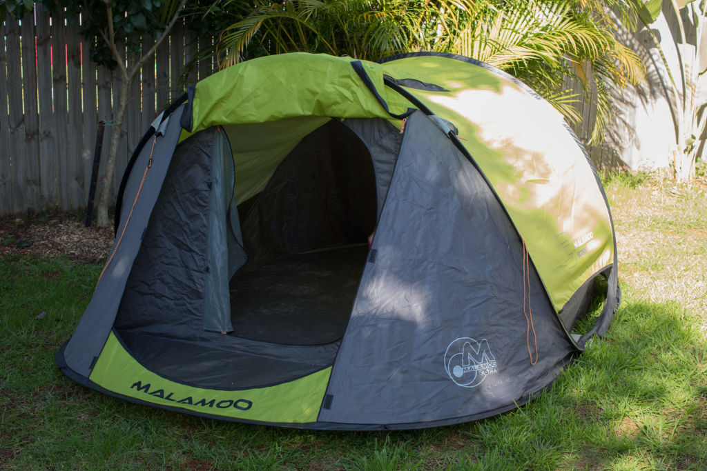 The family tent. Photo: Marcel Bracks