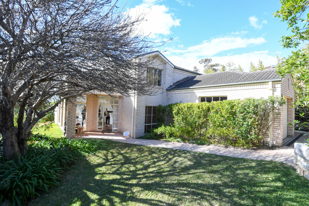 Locals and out-of-area buyers fought it out for the northern beaches home. Photo: Peter Rae