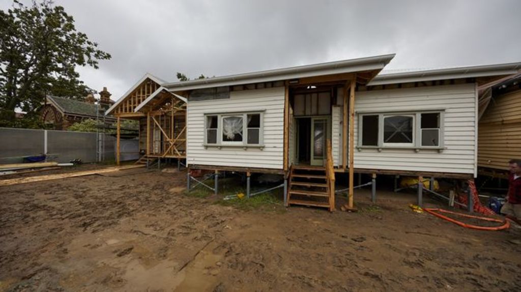 House two is from the 1940s. Photo: Channel Nine