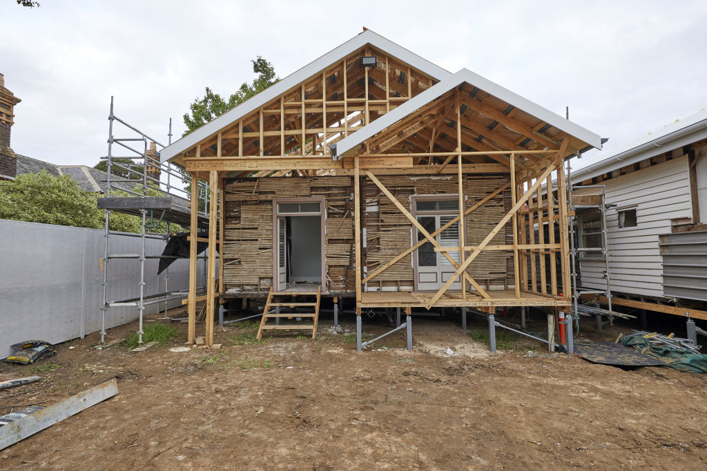 House one is from the 1920s. Photo: Channel Nine