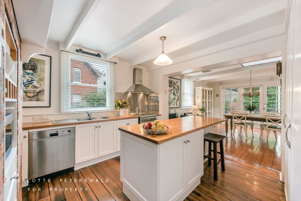 The kitchens and bathrooms were in good condition, so the couple focused their pre-sale preparation on other parts of the property.