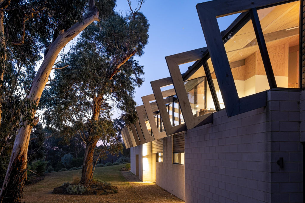 A house that quotes a master's 90-year-old ideas. Photo: Steph McGlenchy
