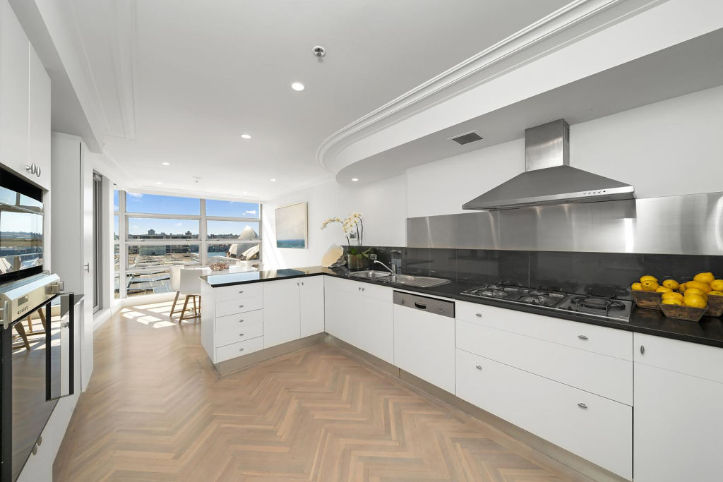 The apartment has been modernised with new flooring and paint. Photo: Supplied