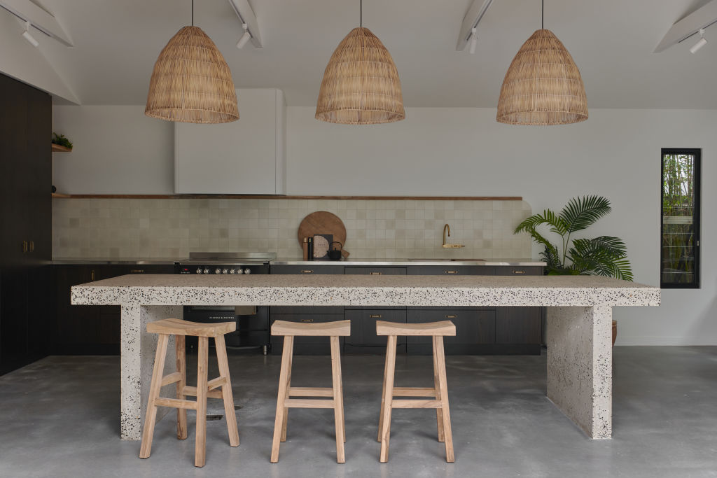 The gorgeous open-plan kitchen. Photo: Mitch Fong