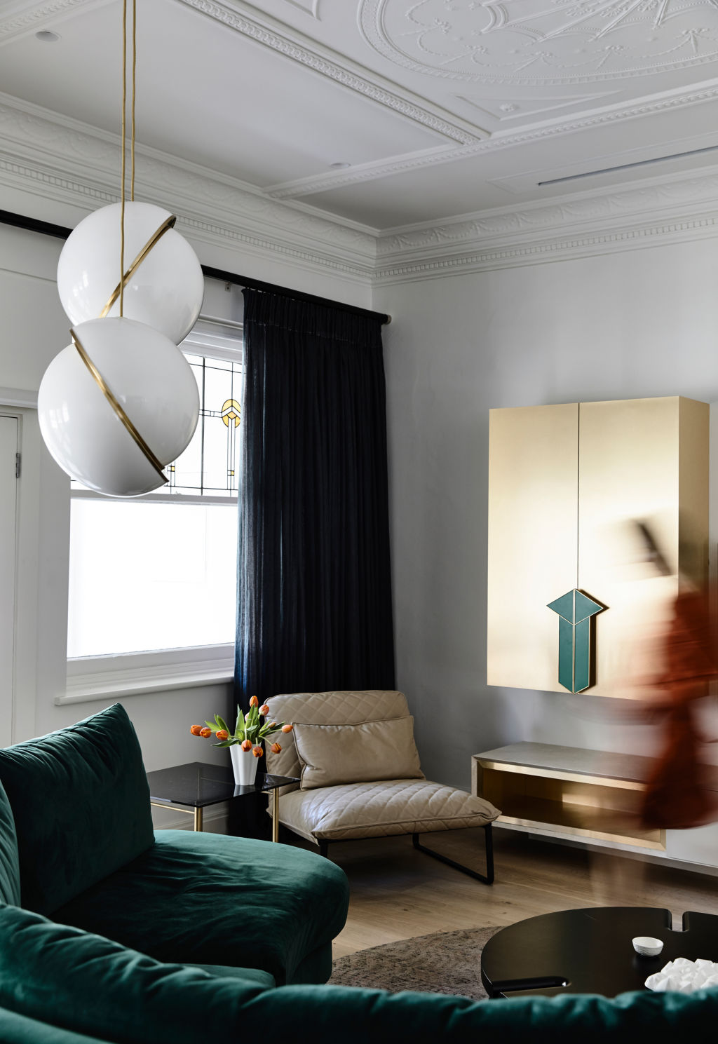 Doherty Design Studio have created a glamorous interior inspired by The Great Gatsby. Photo: Derek Swalwell.