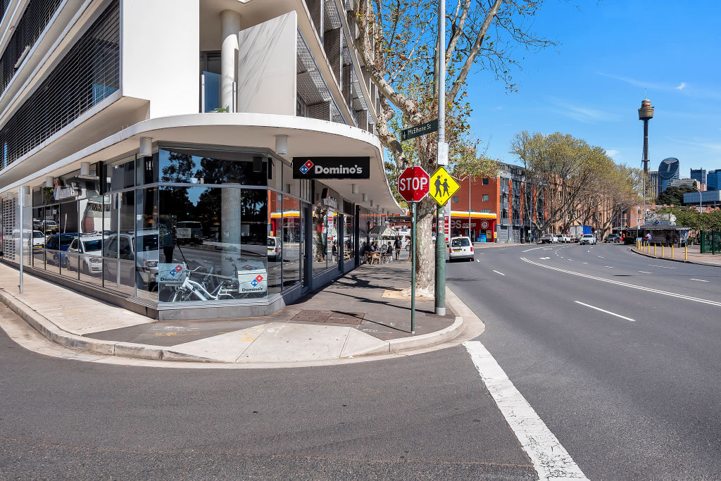 Woolloomooloo shops opposite iconic Finger Wharf on the market