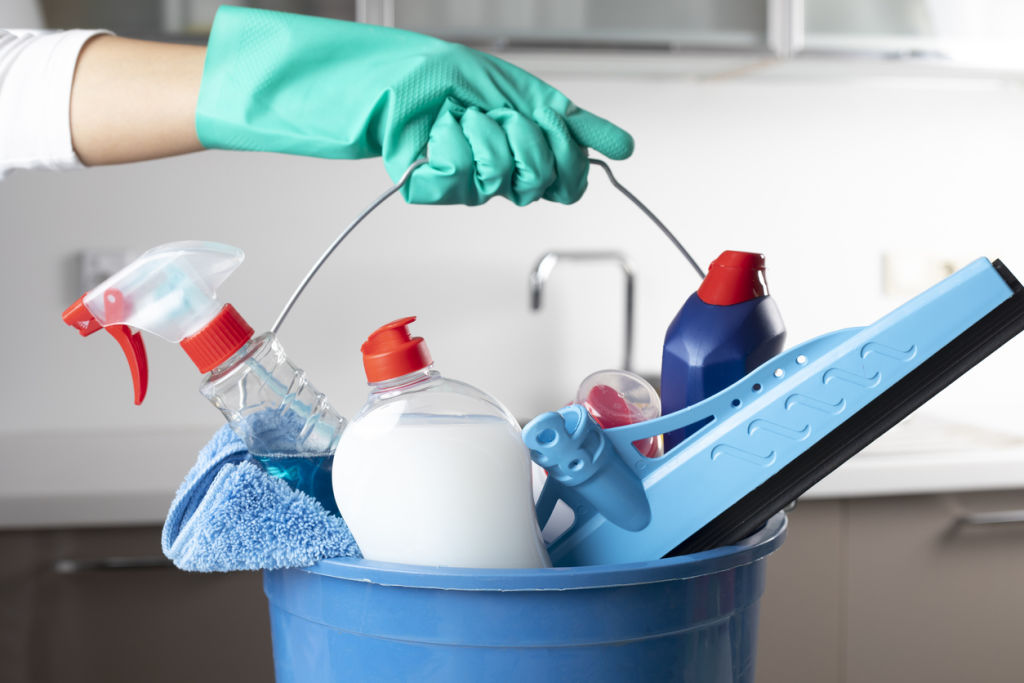 A thorough clean of all ‘high-touch’ surfaces should be done once a day. Photo: iStock