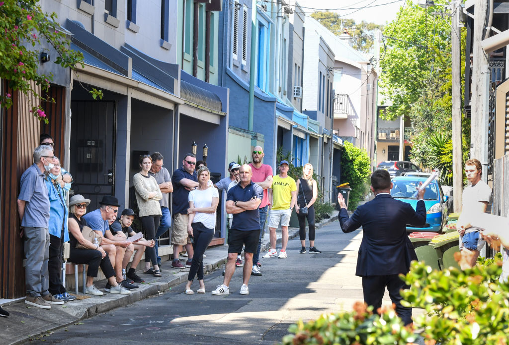 The shortage of stock had led to strong competition in pockets of Sydney. Photo: Peter Rae