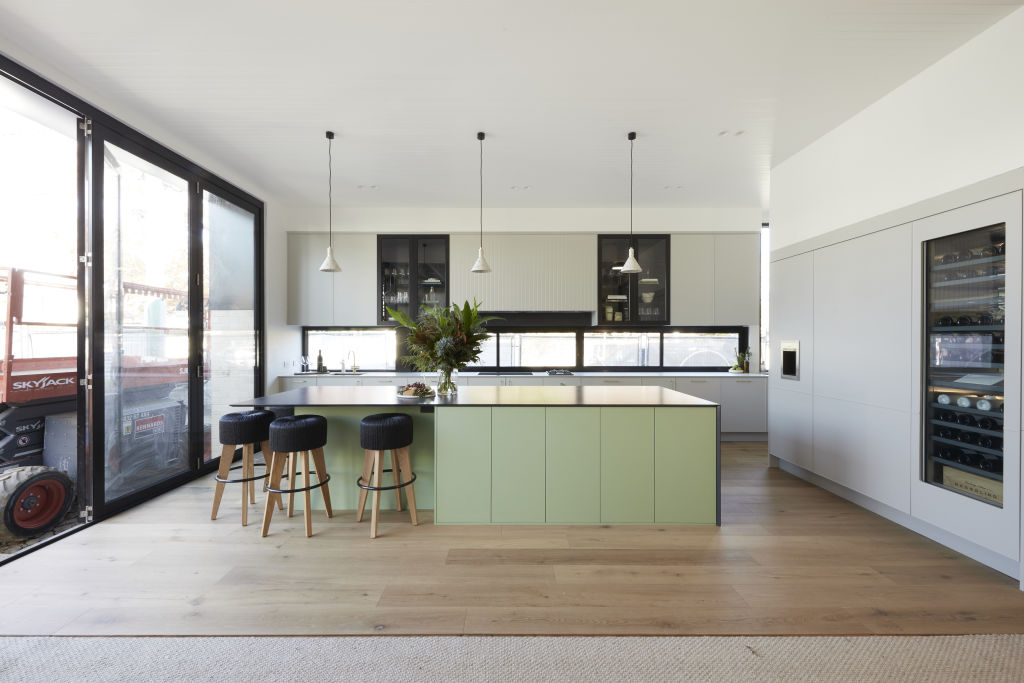 The Block 2020: Jimmy and Tam's kitchen. Photo: Channel Nine