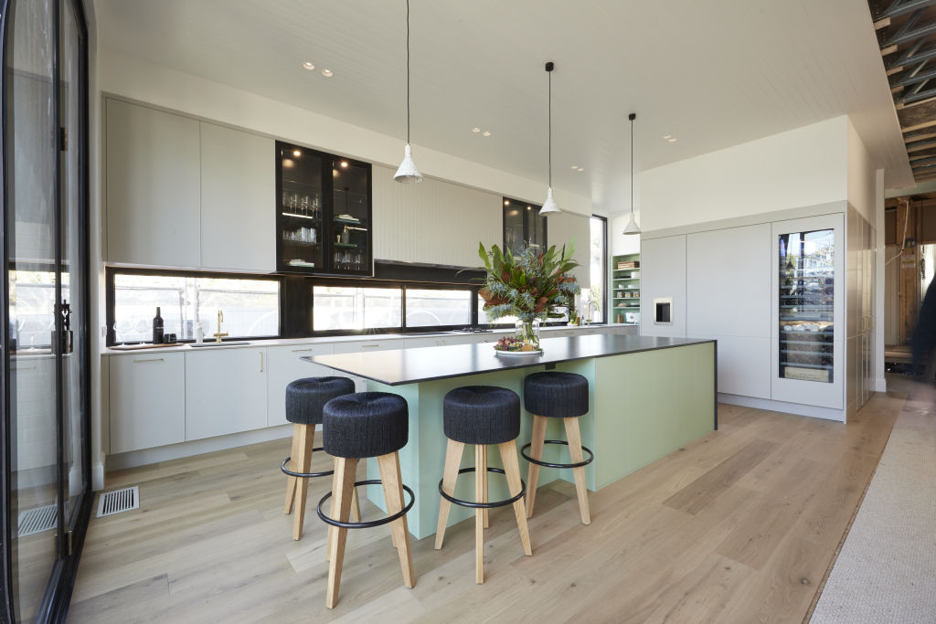 The Block 2020: Jimmy and Tam's kitchen. Photo: Channel Nine