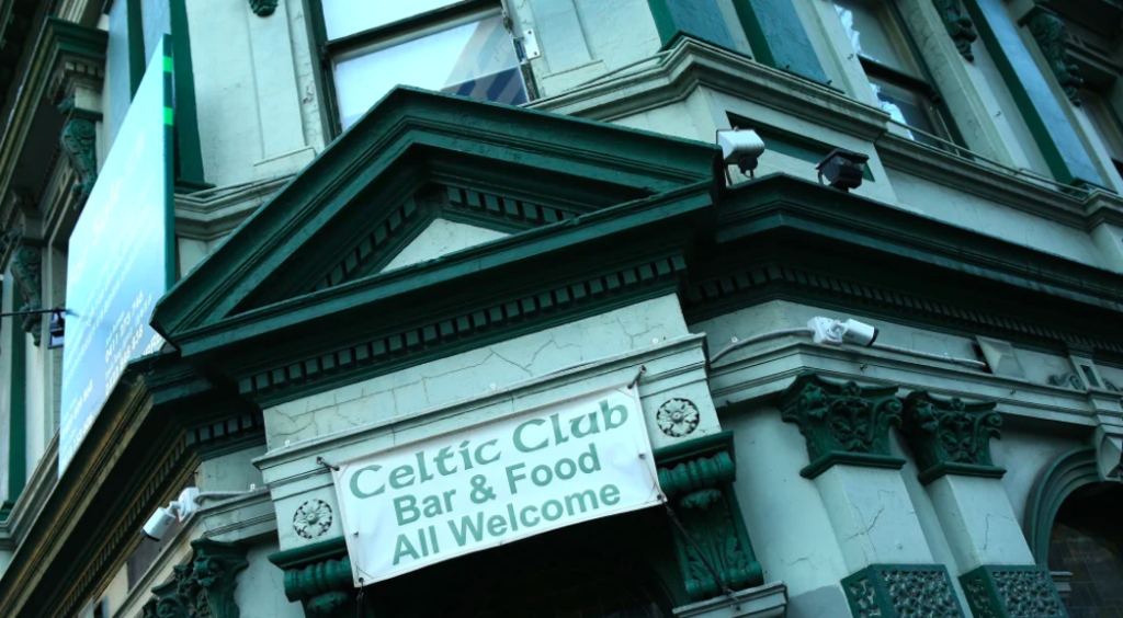 Celtic Club walks away from old club space
