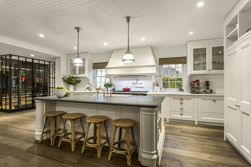 A true Hamptons-style cook's kitchen. Photo: RT Edgar