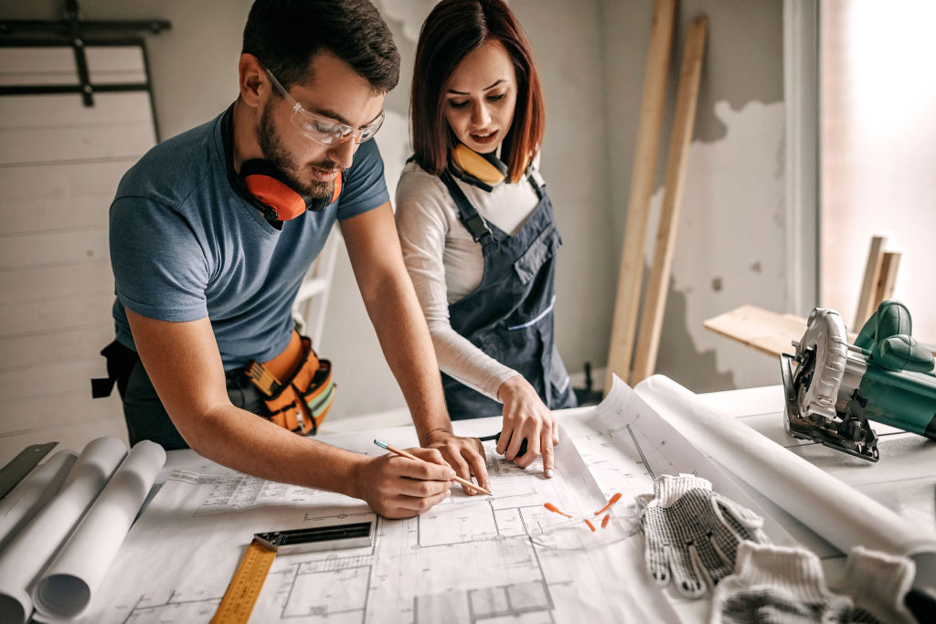 Draw up your floor plan to make sure what you’re planning makes sense and fits into the space you’re renovating. Photo: iStock