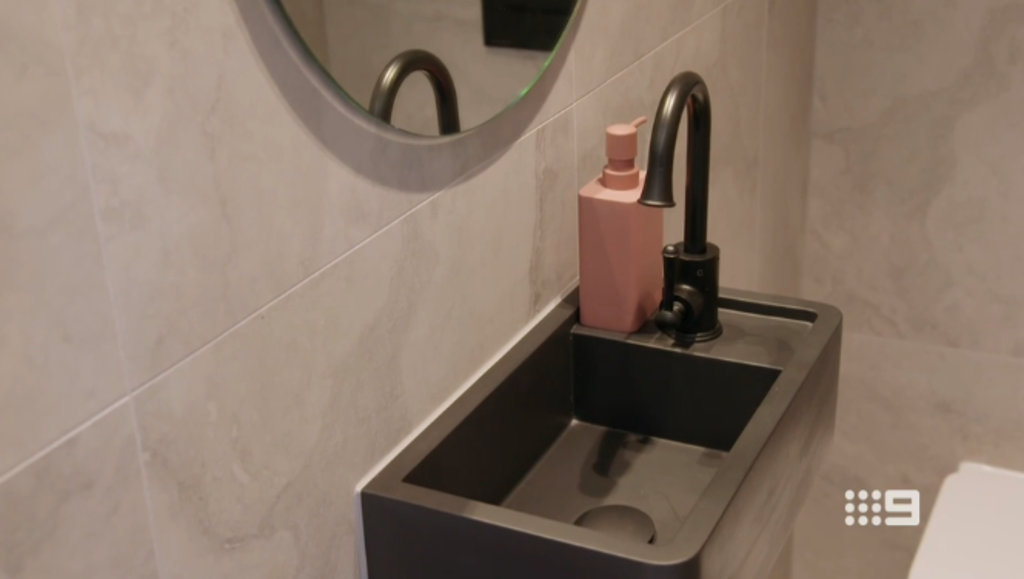 The sink in question. Photo: Nine