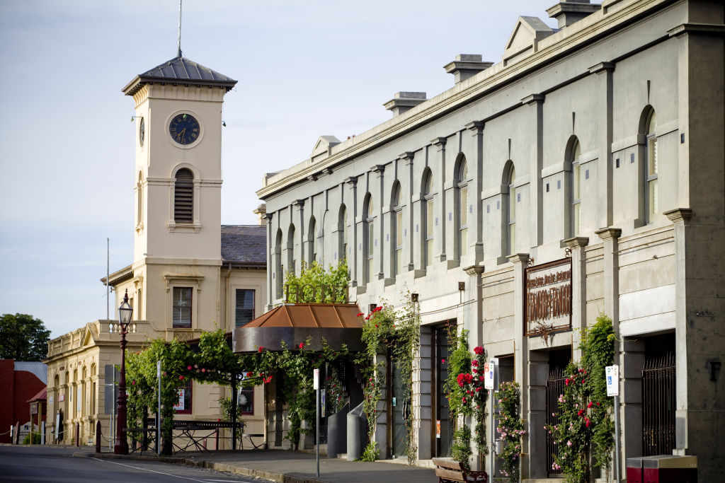 There is more on offer than just value for money for property seekers in Daylesford, with dining culture thriving. Photo: Mark Chew