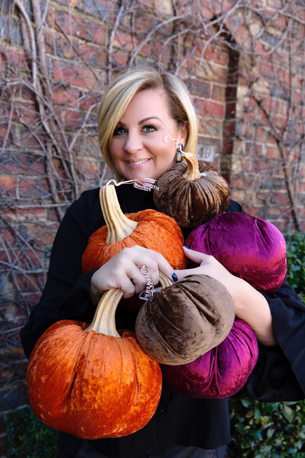 Chyka Keebaugh says it's simple to get into the spooky spirit. Photo: Lisa Atkinson