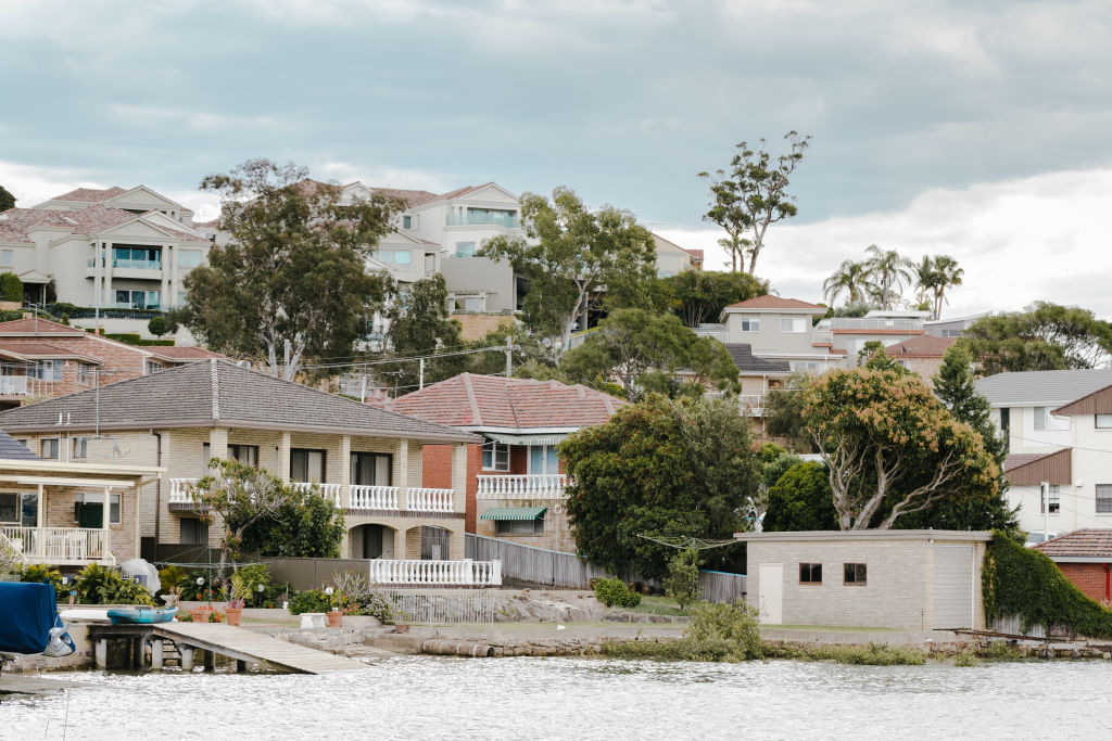 Waterfront houses near Sylvania Marina. Photo: Vaida Savickaite