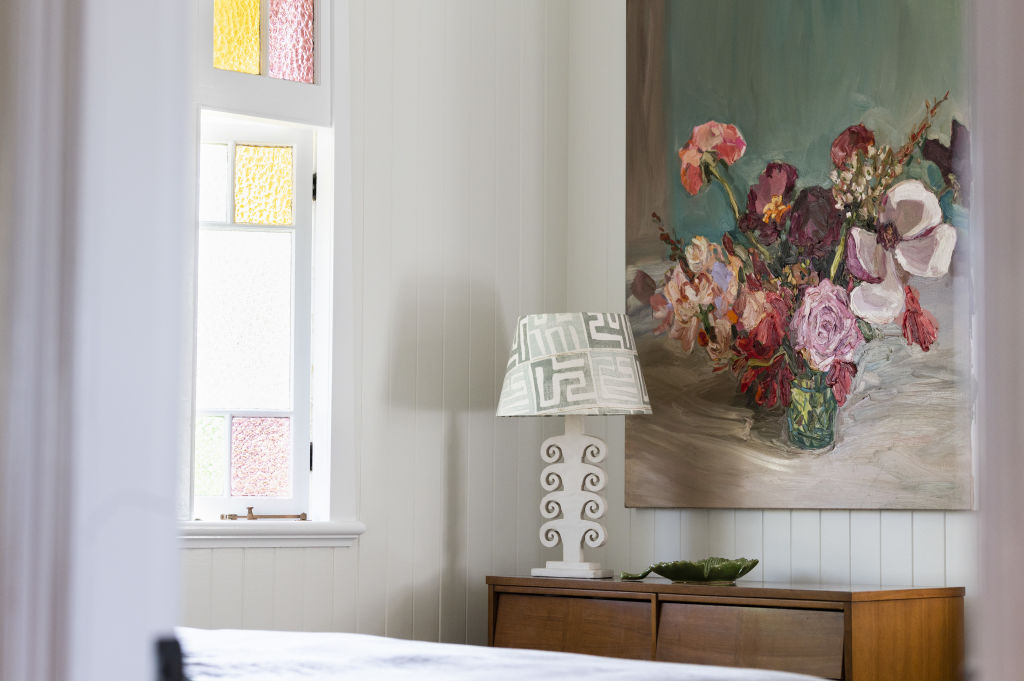 Interior designer Sarah Ramsay adds some personal touches to her new home in Kelvin Grove. Photo: Marc Pricop