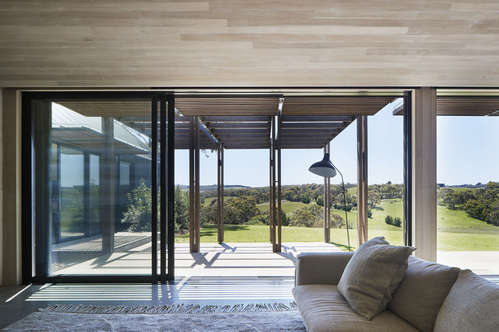 A beautiful view embraced by simple structure. Photo: Shannon McGrath