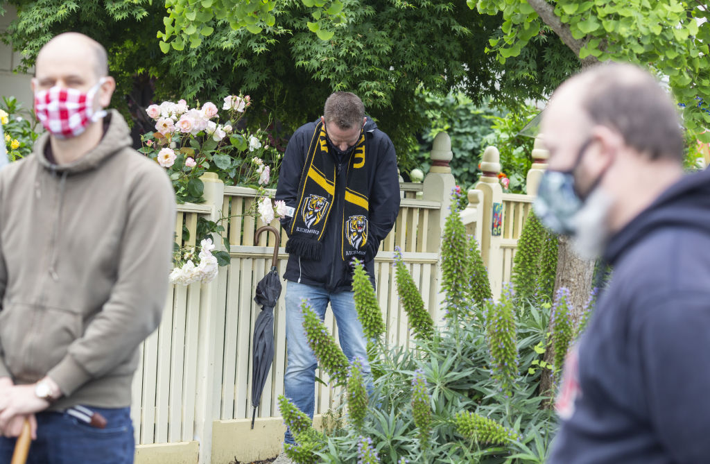 There were more auctions scheduled than typical for a grand final weekend. Photo: Stephen McKenzie
