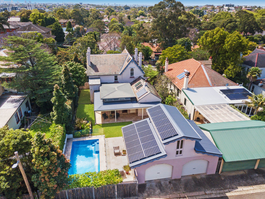 The home has a pool and large double garage. Photo: Supplied