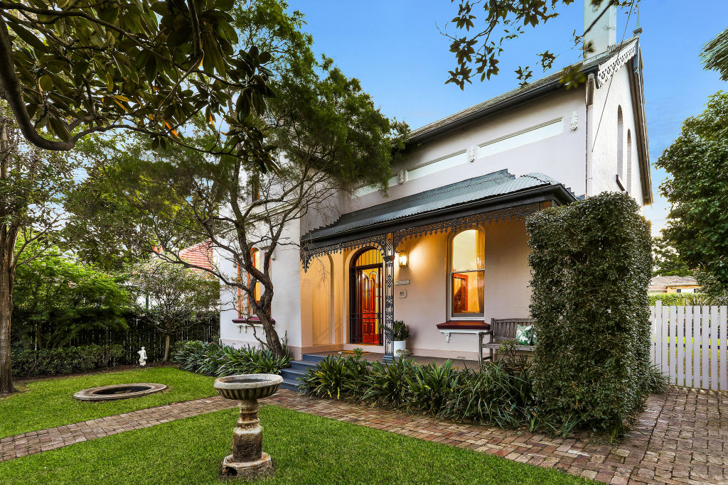 The Victorian villa sits on a large and level 775-square-metre block - a rare offering for the inner west. Photo: Supplied