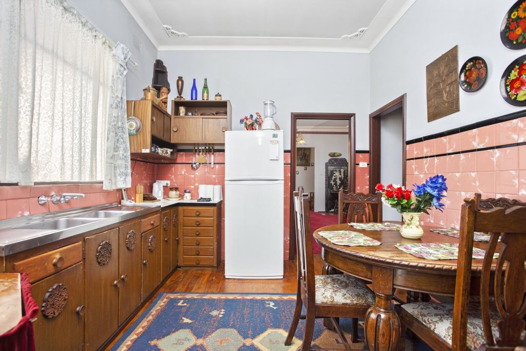 The kitchen at 23 Myra Avenue, Ryde. Photo: Richardson and Wrench Ryde City