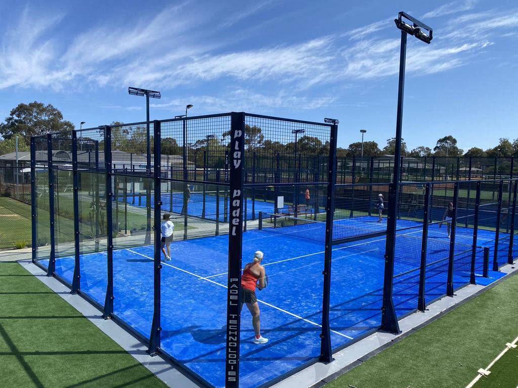 'The best of everything': new sport padel looking to grow in Australia once overseas borders open