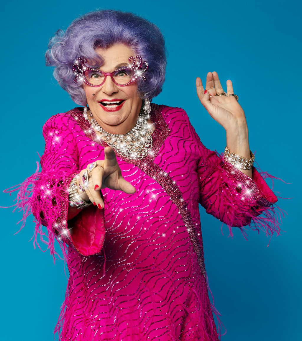 Barry Humphries, aka Dame Edna Everage, was part-owner in the apartment block. Photo: PR Supplied