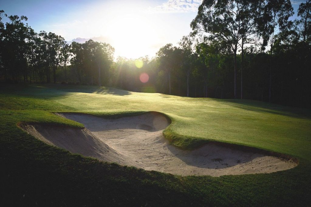 The Brookwater Golf Course, designed by Greg Norman. Photo: Brookwater Realty
