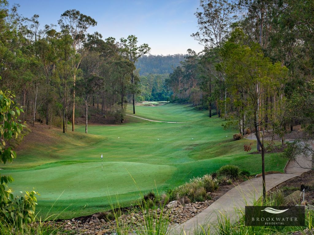 Brookwater's famed golf course. Photo: Brookwater Realty
