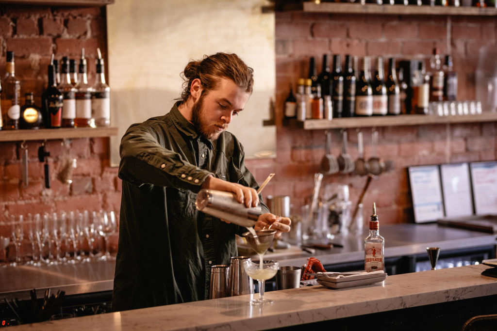 Moon Mountain, a bright, lively restaurant on Mair Street in Ballarat, based on the hawker dining bars in south-east Asia. Photo: Tony Evans