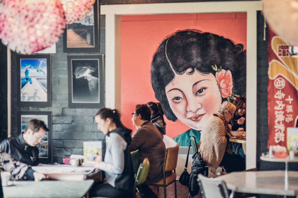 Eclectic Tastes Cafe and Pantry in Ballarat's Lake Wendouree. Photo: Tony Evans