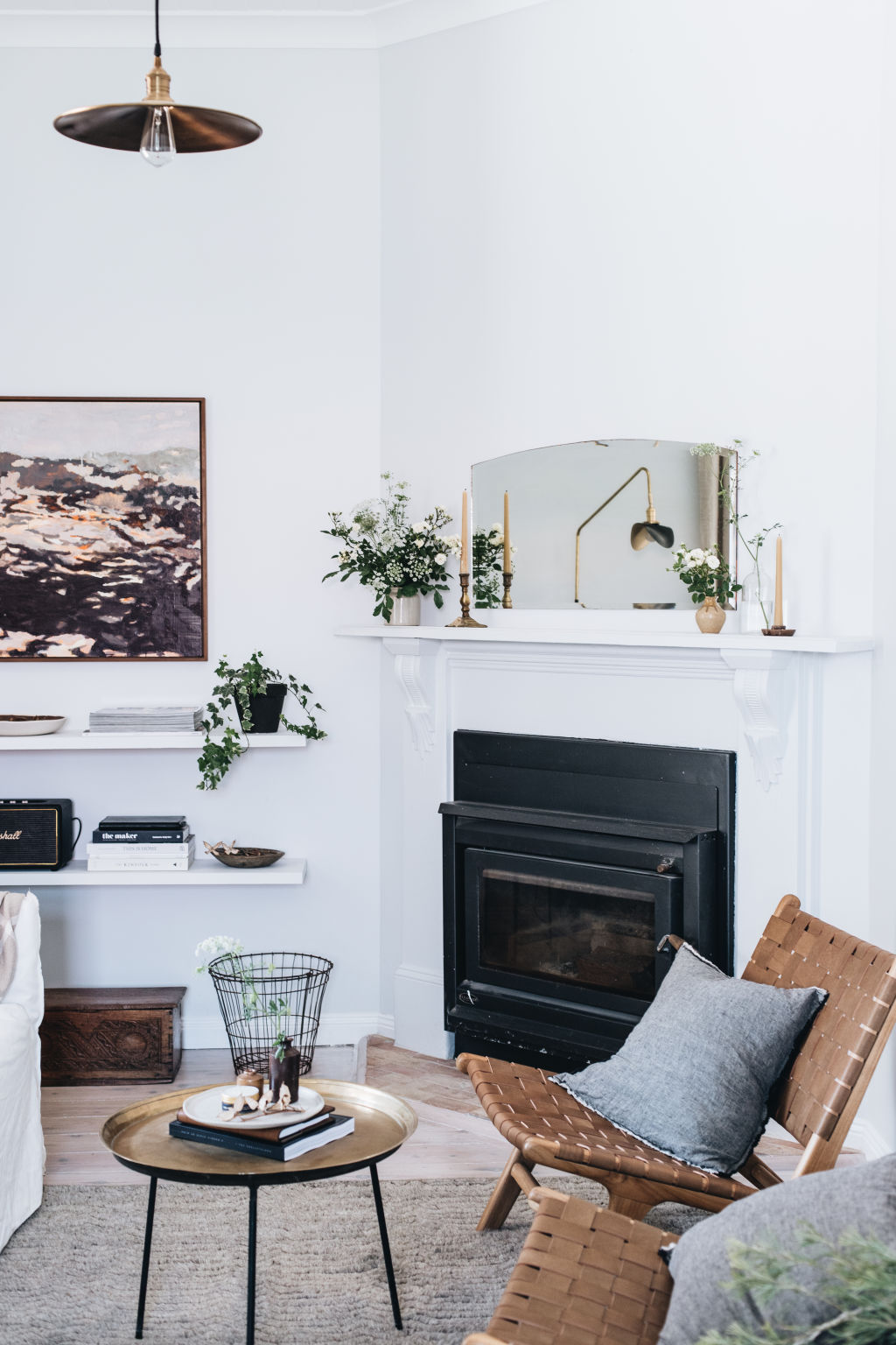 Once you step inside the restored worker's cottage known as The Repose, it's time to slow down and switch off. Photo: Abbie Melle Photography